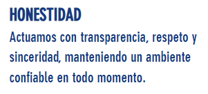 honestidad